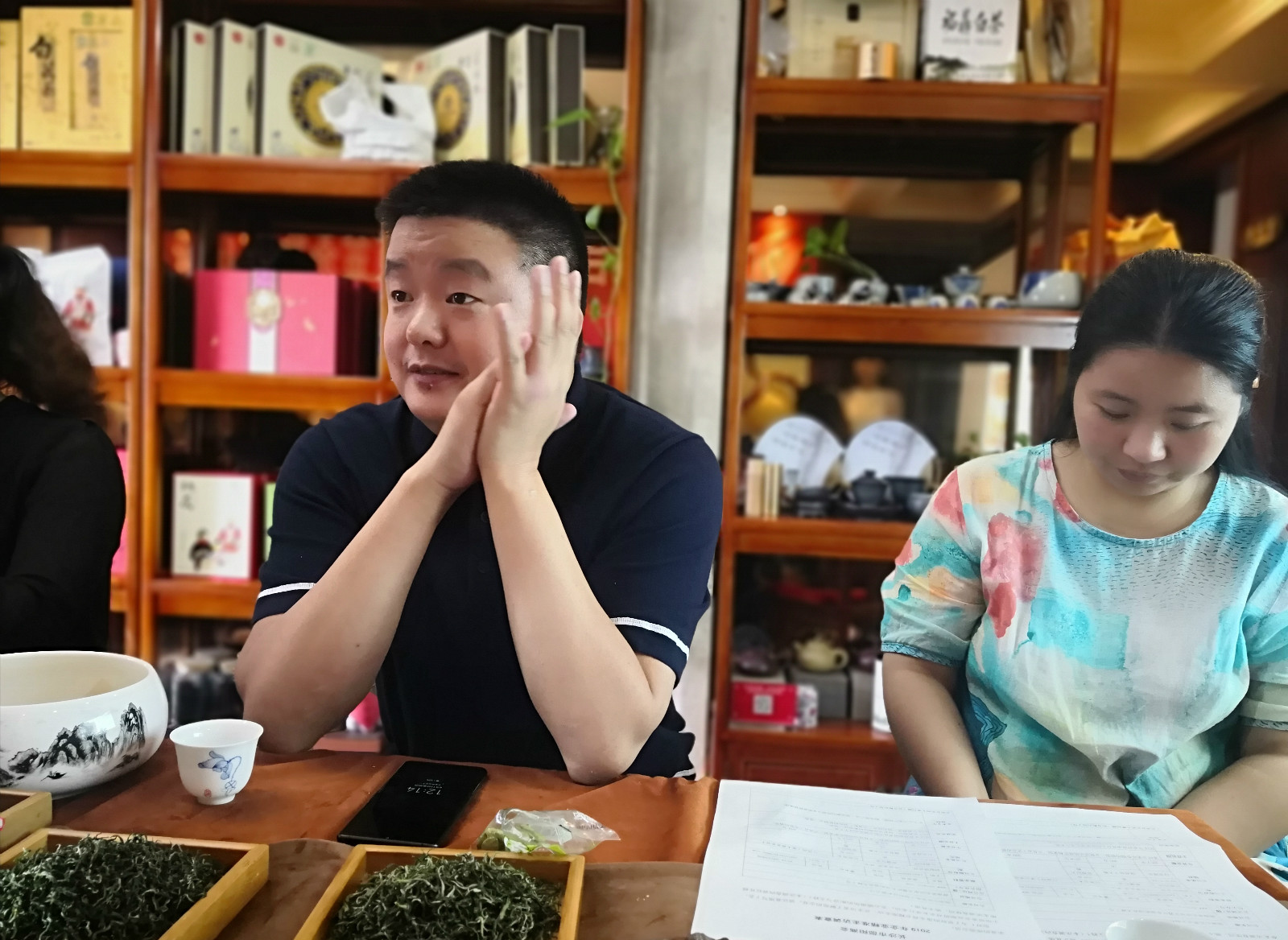 一两黄金一两茶——智本六组精准走访企业湖南心品茶业