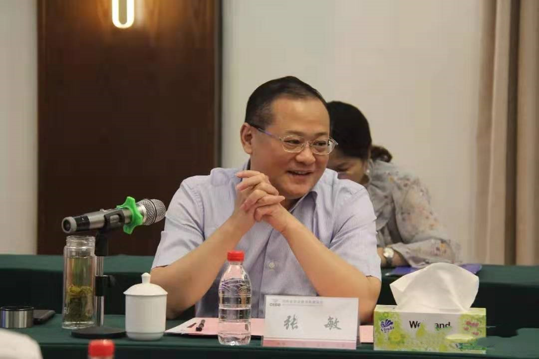 区委书记张敏一行调研指导商会常务副会长单位辰波建设企业发展工作